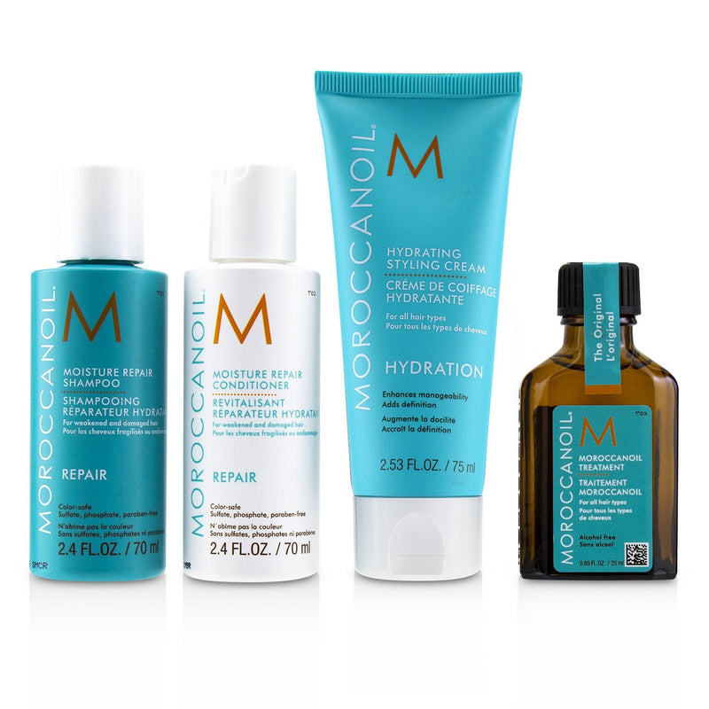 Moroccanoil Destination Repair Travel Set  4pcs