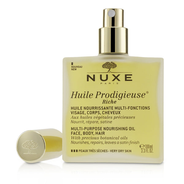 Nuxe Huile Prodigieuse Riche Multi-Purpose Nourishing Oil - For Very Dry Skin  100ml/3.3oz