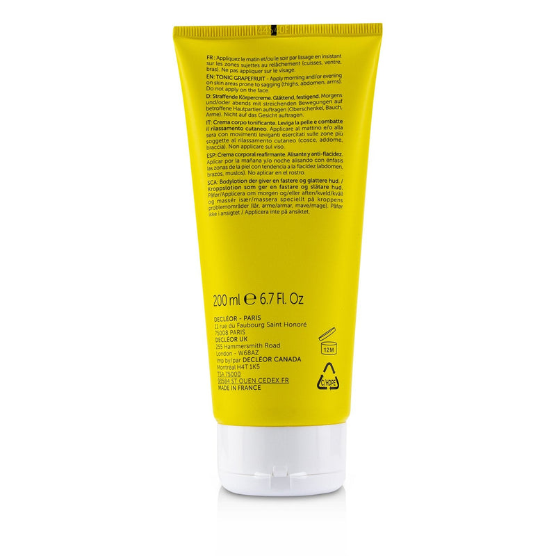 Decleor Body Firming Cream with Tonic Grapefruit Essential Oils 