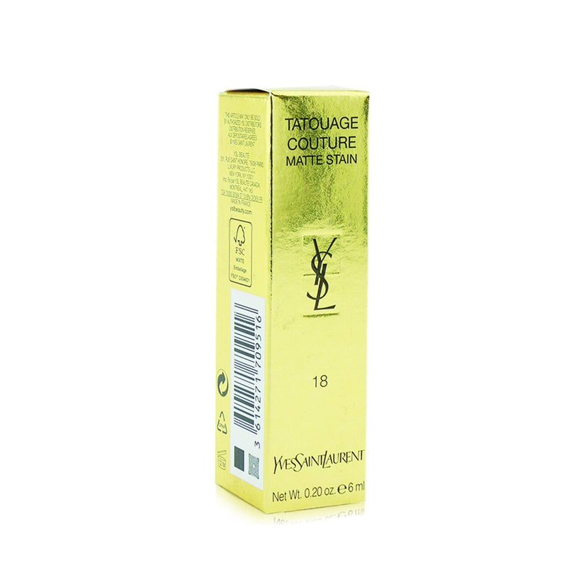 Yves Saint Laurent Tatouage Couture Matte Stain - # 18 Corail Clique 