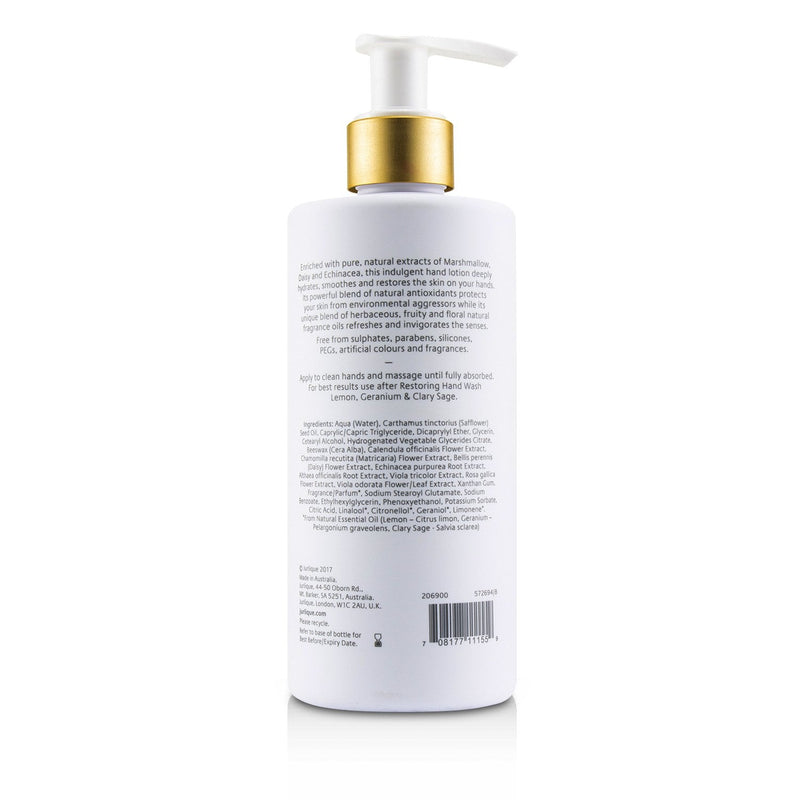 Jurlique Lemon, Geranium & Clary Sage Restoring Hand Lotion 