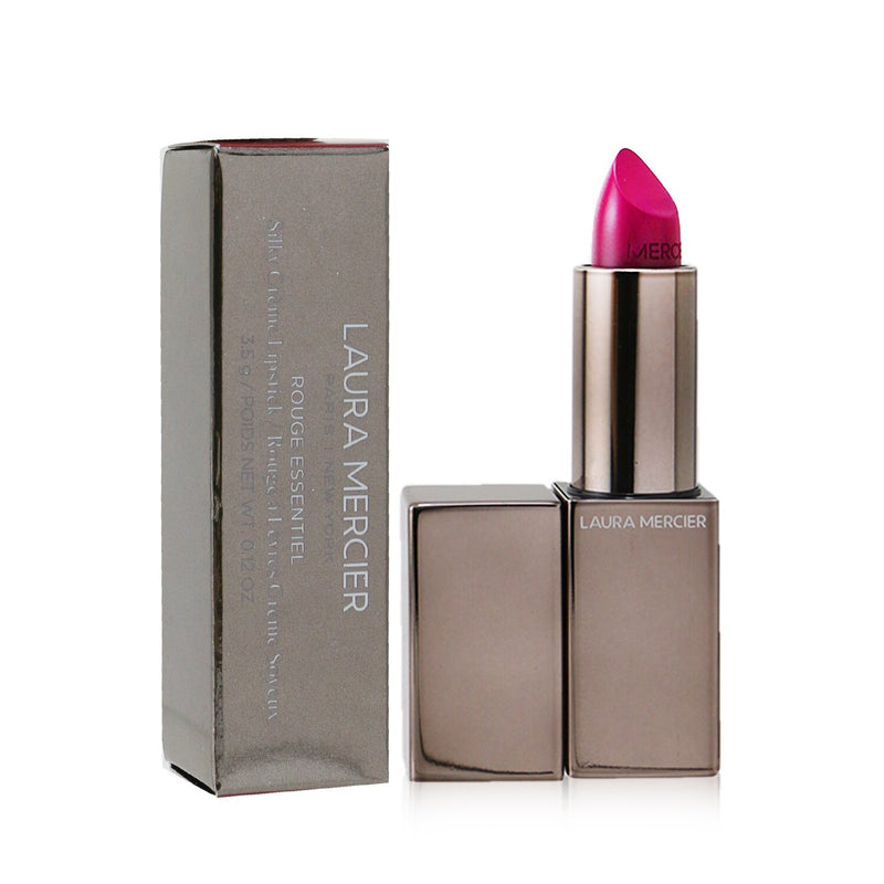Laura Mercier Rouge Essentiel Silky Creme Lipstick - # Rose Vif (Bright Pink)  3.5g/0.12oz