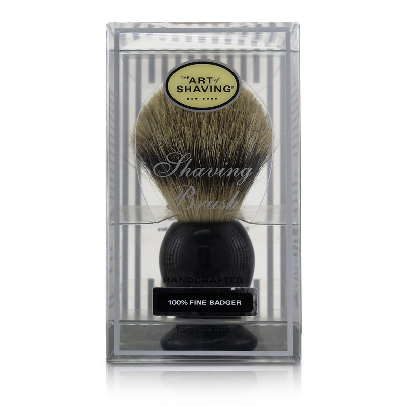 The Art Of Shaving Handcrafted 100% Fine Badger Shaving Brush - # Black 