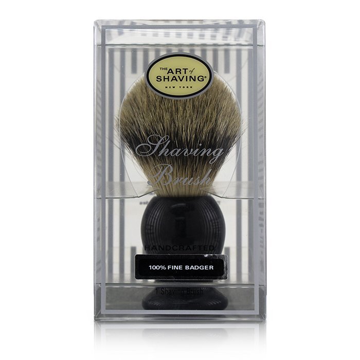 The Art Of Shaving Handcrafted 100% Fine Badger Shaving Brush - # Black