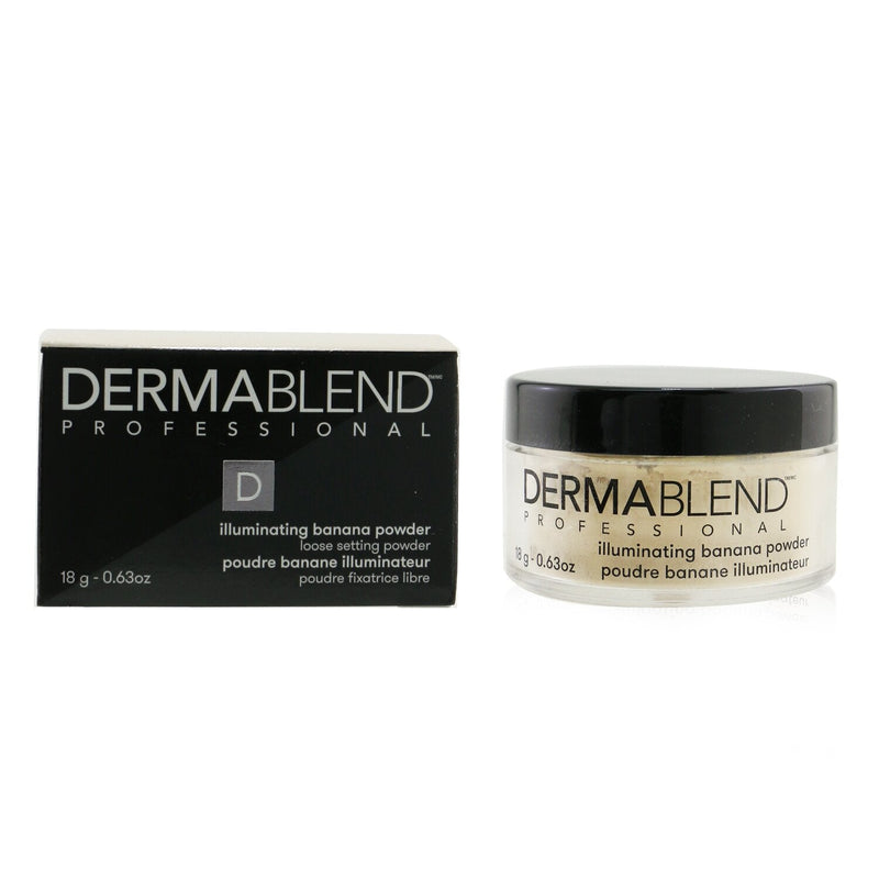 Dermablend Illuminating Banana Loose Setting Powder  18g/0.63oz