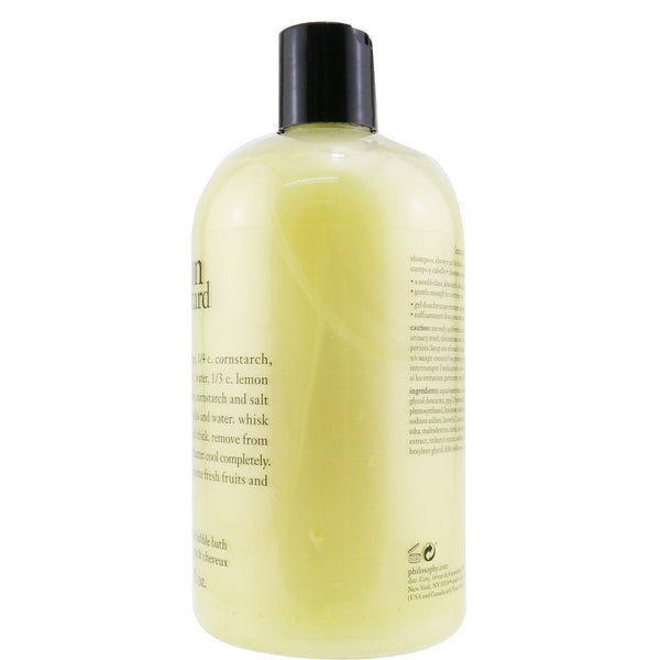Philosophy Lemon Custard Shampoo, Shower Gel & Bubble Bath 