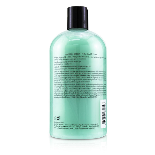 Philosophy Coconut Splash Shampoo, Shower Gel & Bubble Bath 