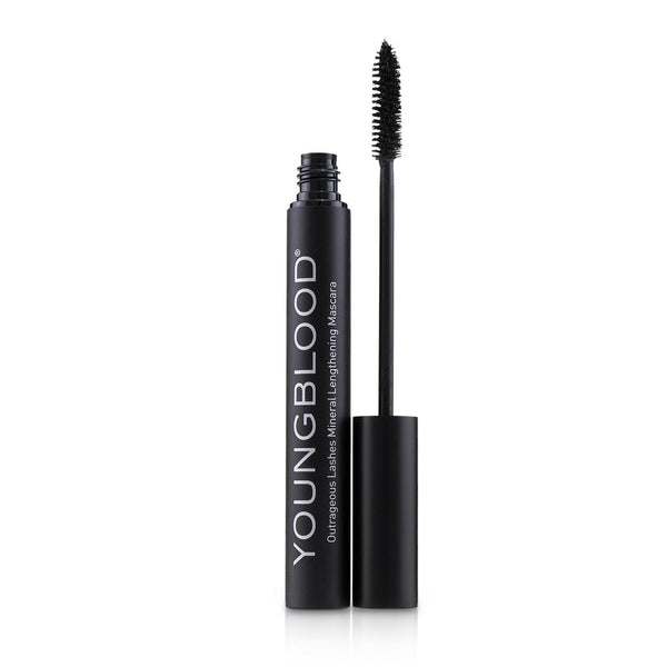 Youngblood Outrageous Lashes Mineral Lengthening Mascara - # Blackout (Box Slightly Damaged) 