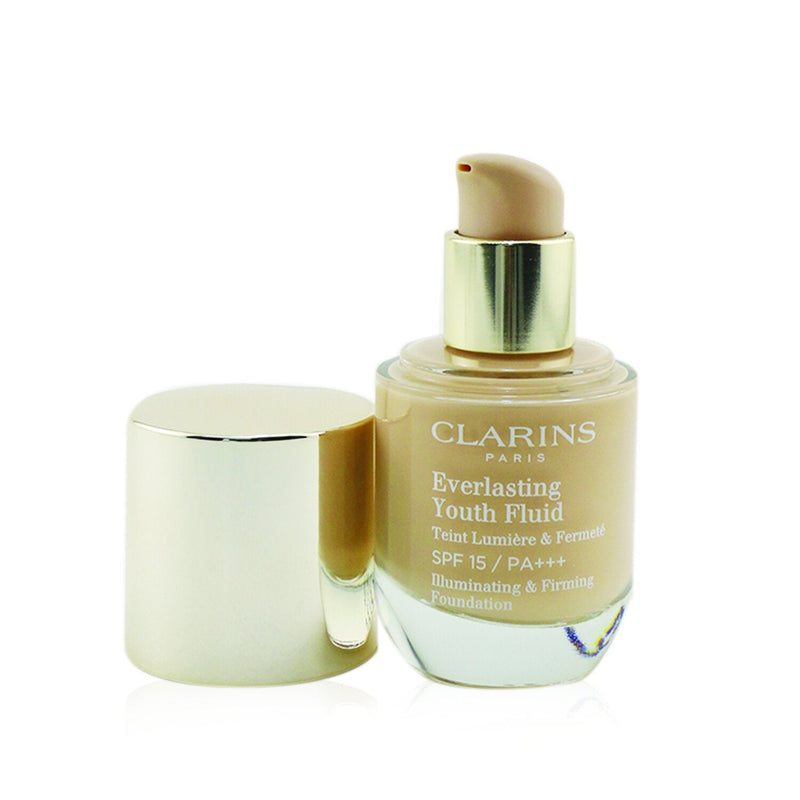 Clarins Everlasting Youth Fluid Illuminating & Firming Foundation SPF 15 - # 107 Beige  30ml/1oz