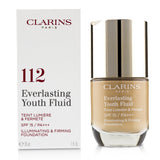 Clarins Everlasting Youth Fluid Illuminating & Firming Foundation SPF 15 - # 112 Amber  30ml/1oz