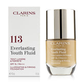 Clarins Everlasting Youth Fluid Illuminating & Firming Foundation SPF 15 - # 113 Chestnut  30ml/1oz