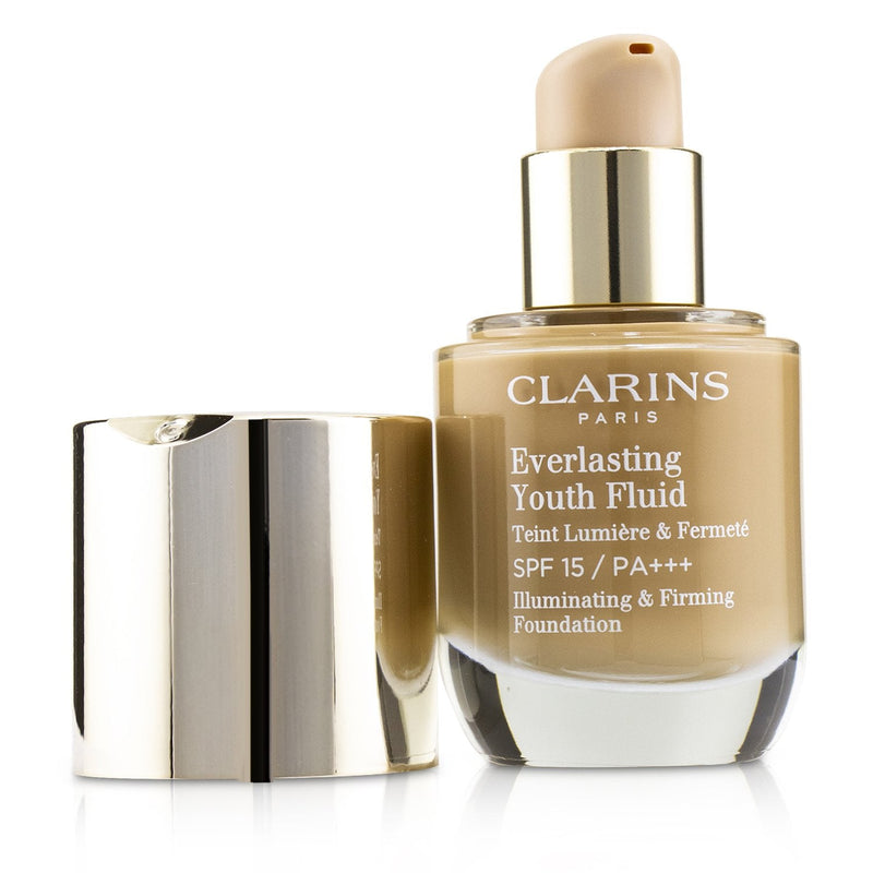 Clarins Everlasting Youth Fluid Illuminating & Firming Foundation SPF 15 - # 114 Cappuccino 