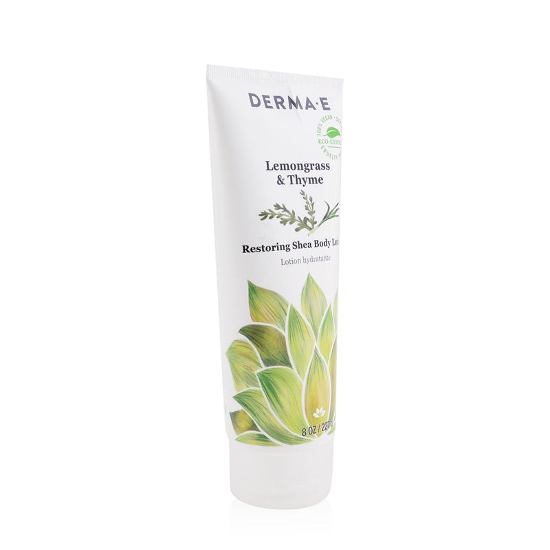 Derma E Lemongrass & Thyme Restoring Shea Body Lotion 