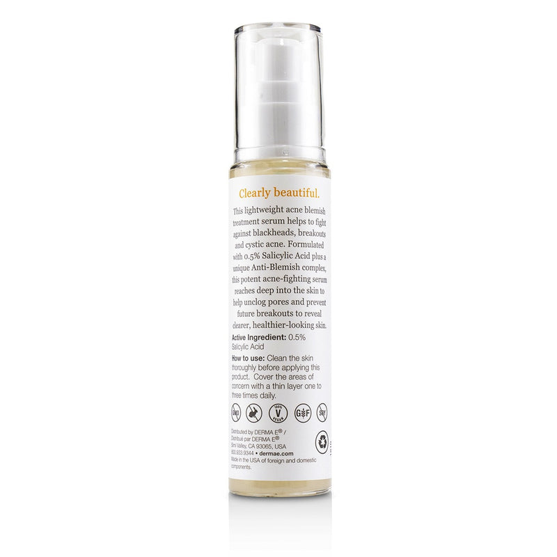 Derma E Anti-Acne Acne Blemish Control Treatment Serum 