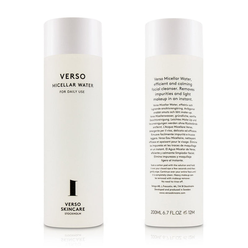 VERSO Micellar Water 