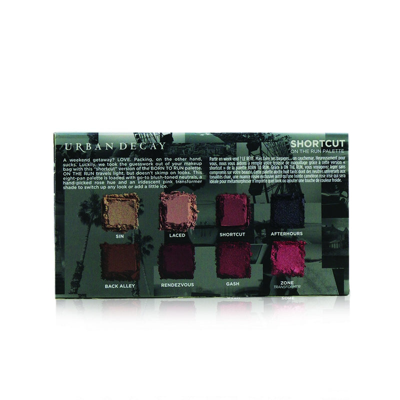 Urban Decay On The Run Eyeshadow Palette (8x Eyeshadow) - # Shortcut  8x0.8g/0.02oz