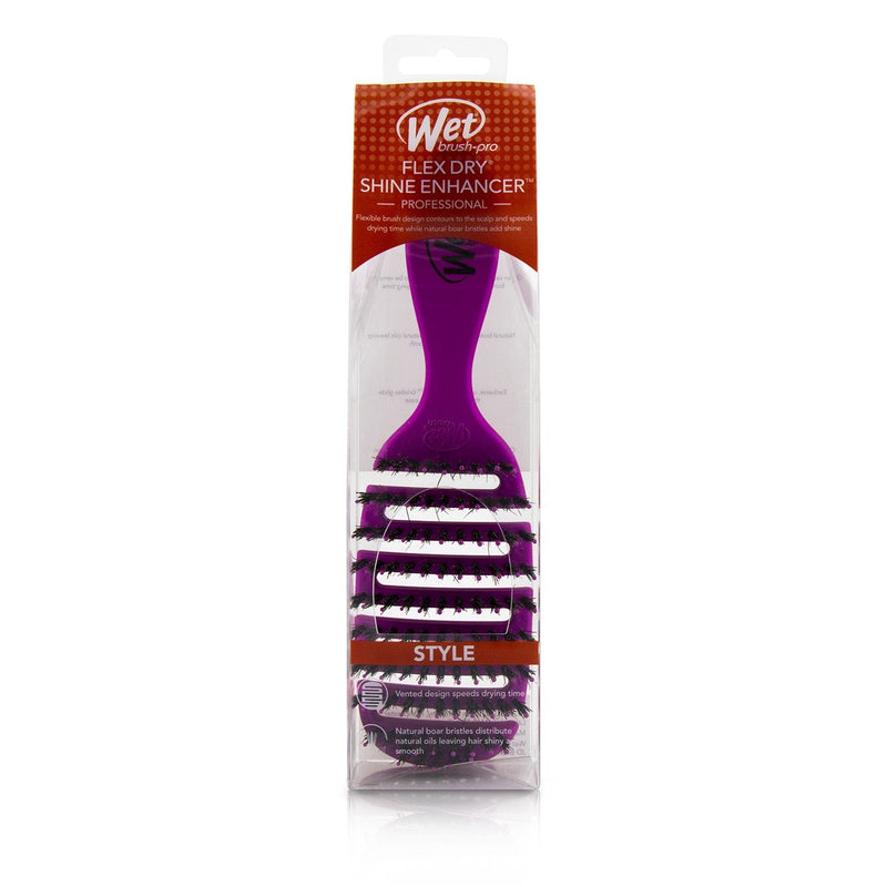 Wet Brush Pro Flex Dry Shine Enhancer Boar Bristle - # Pink  1pc