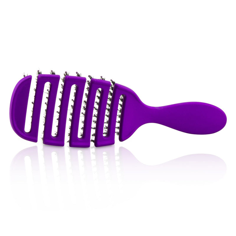 Wet Brush Pro Flex Dry Shine Enhancer Boar Bristle - # Purple  1p