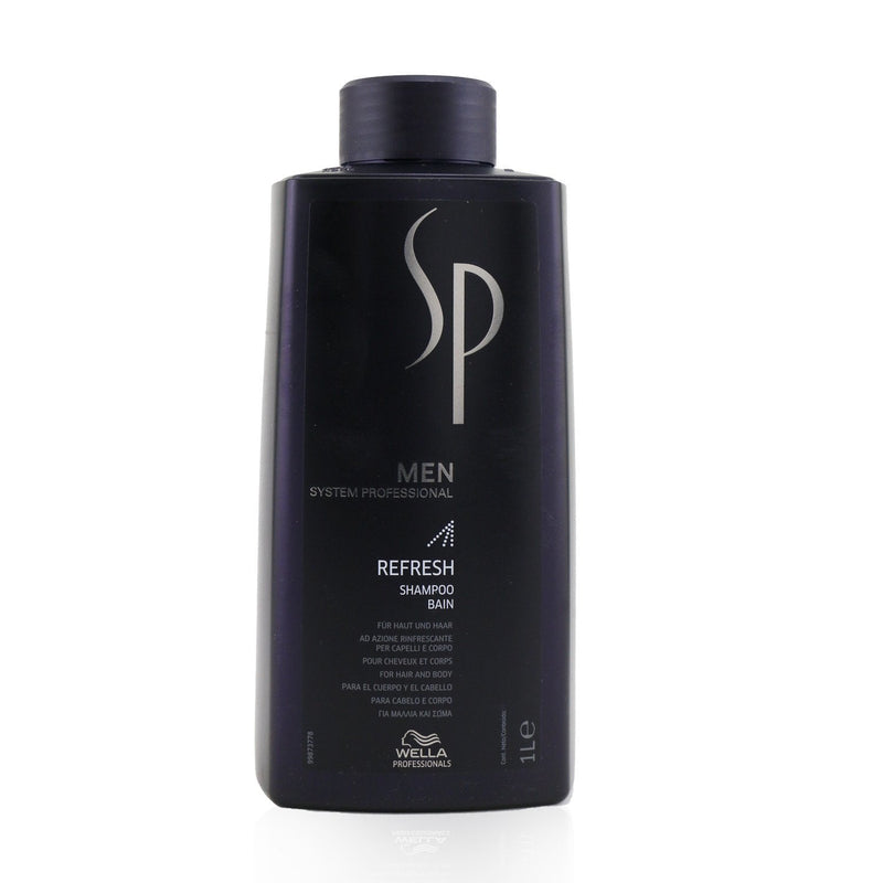 Wella SP Men Refresh Shampoo (For Hair and Body) 