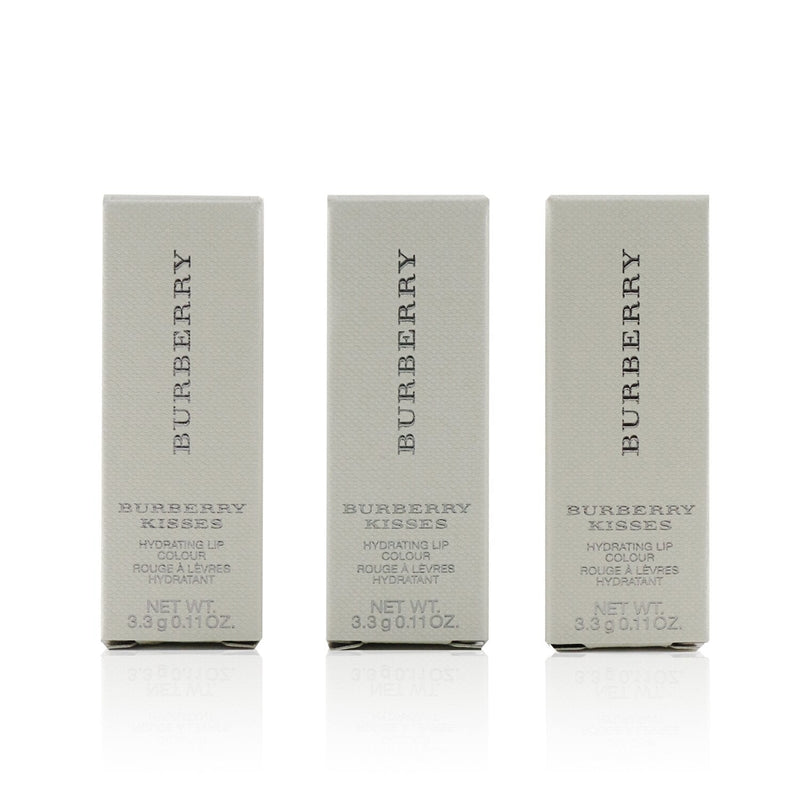 Burberry Burberry Kisses Hydrating Lip Colour Trio Set (No.73 Bright Coral,  No.93 Russet, No.109 Military Red)  3pcs