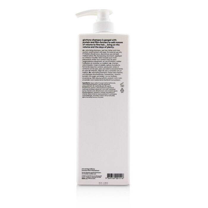 Evo Gluttony Volumising Shampoo 1000ml/33.8oz