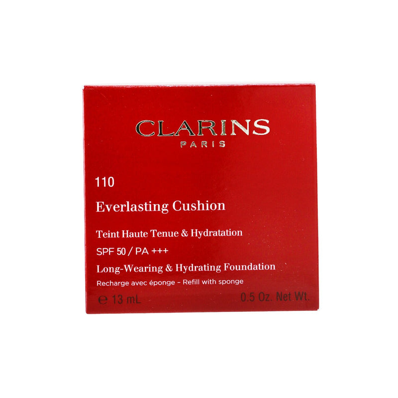 Clarins Everlasting Cushion Foundation Refill SPF 50 - # 110 Honey  13ml/0.5oz