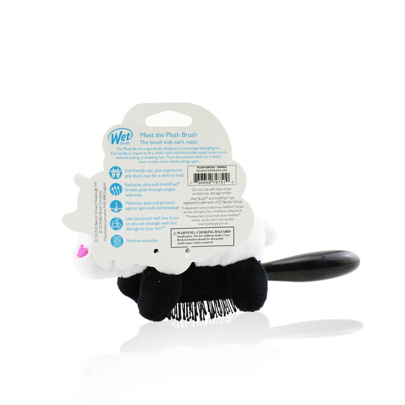 Wet Brush Plush Brush - # Panda  1pc