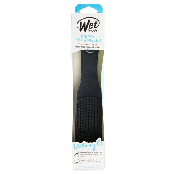 Wet Brush Men's Detangler Leather - # Black 