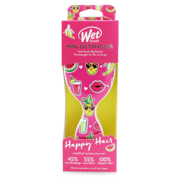 Wet Brush Mini Detangler Happy Hair - # Smiley Pineapple 