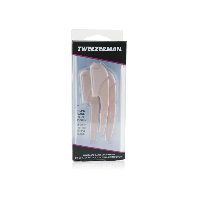 Tweezerman Prep & Plane Facial Razors 