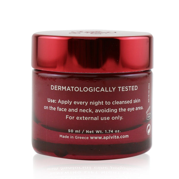 Apivita Wine Elixir Renewing Lift Night Cream 