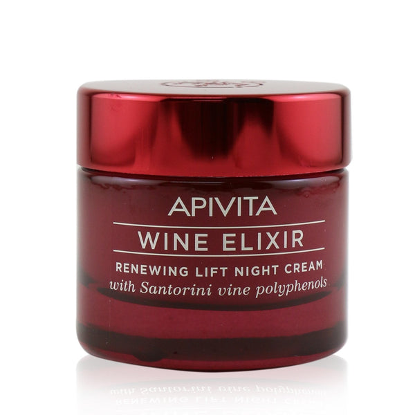 Apivita Wine Elixir Renewing Lift Night Cream 