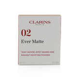 Clarins Ever Matte Radiant Matifying Powder - # 02 Transparent Medium 