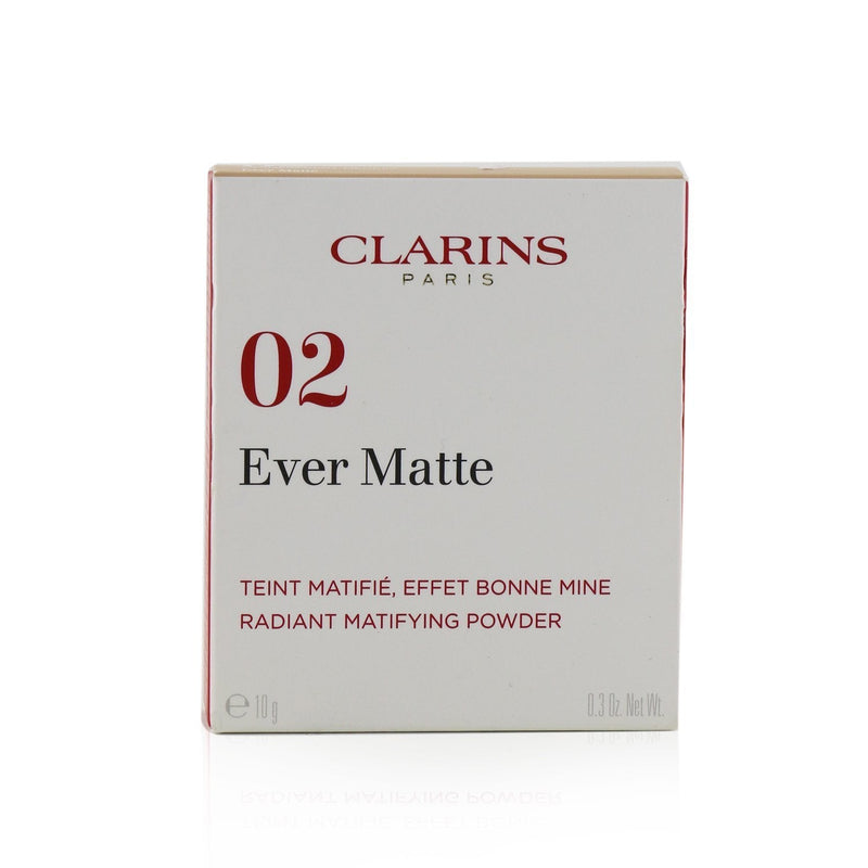 Clarins Ever Matte Radiant Matifying Powder - # 02 Transparent Medium 