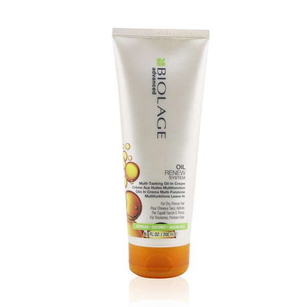 Matrix Biolage Advanced Oil Renew System Multi-Tasking Oil-In Cream (For Dry, Porous Hair)  200ml/6.7oz