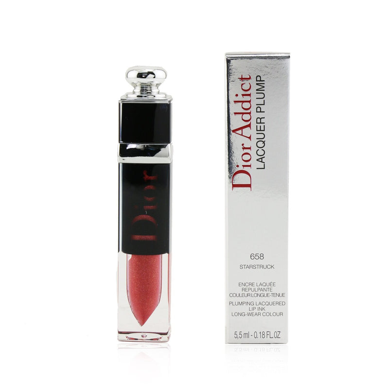 Christian Dior Dior Addict Lacquer Plump - # 658 Starstruck (Glittery Red)  5.5ml/0.18oz