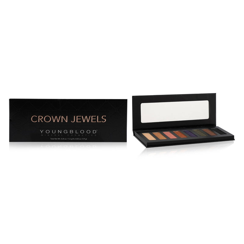 Youngblood 8 Well Eyeshadow Palette - # Crown Jewels  8x0.9g/0.03oz