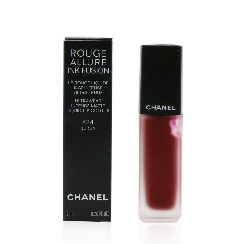 Chanel Rouge Allure Ink Fusion Ultrawear Intense Matte Liquid Lip Colour - # 824 Berry 