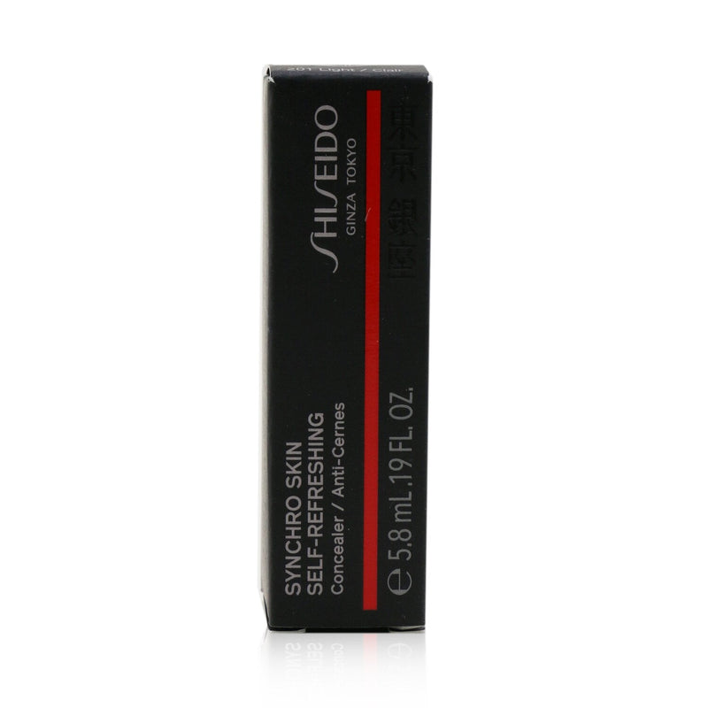 Shiseido Synchro Skin Self Refreshing Concealer - # 201 Light (Balanced Tone For Light Skin)  5.8ml/0.19oz
