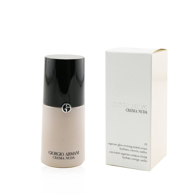 Giorgio Armani Crema Nuda Supreme Glow Reviving Tinted Cream - # 03 Fair Glow  30ml/1.01oz