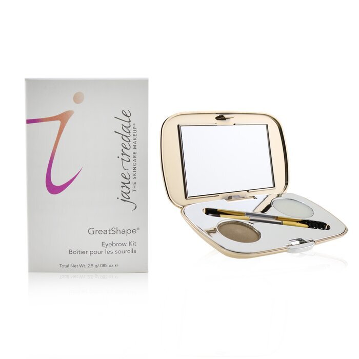 Jane Iredale GreatShape Eyebrow Kit (1x Brow Powder, 1x Brow Wax, 1x Applicator) - Ash Blonde 2.5g/0.085oz