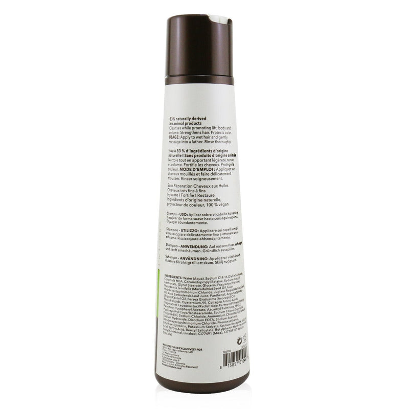 Macadamia Natural Oil Professional Weightless Repair Shampoo (Baby Fine to Fine Textures) 