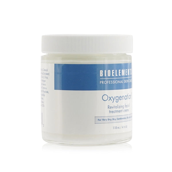 Bioelements Oxygenation - Revitalizing Facial Treatment Creme (Salon Size) - For Very Dry, Dry, Combination, Oily Skin Types 