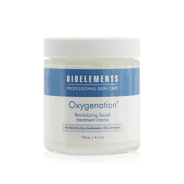 Bioelements Oxygenation - Revitalizing Facial Treatment Creme (Salon Size) - For Very Dry, Dry, Combination, Oily Skin Types 