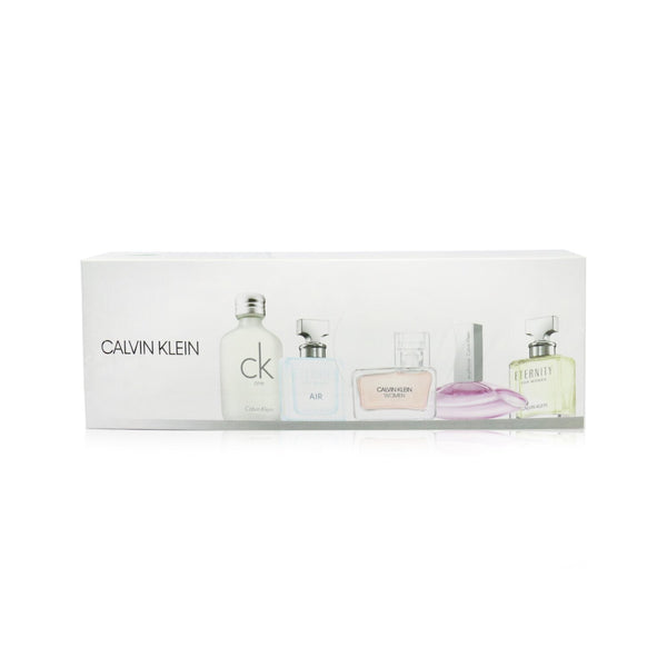 Calvin Klein Miniature Coffret: Eternity Edp 5ml + Euphoria EDP 4ml + Ck Women EDP 5ml + Eternity Air EDP 5ml + Ck One EDT 10ml 