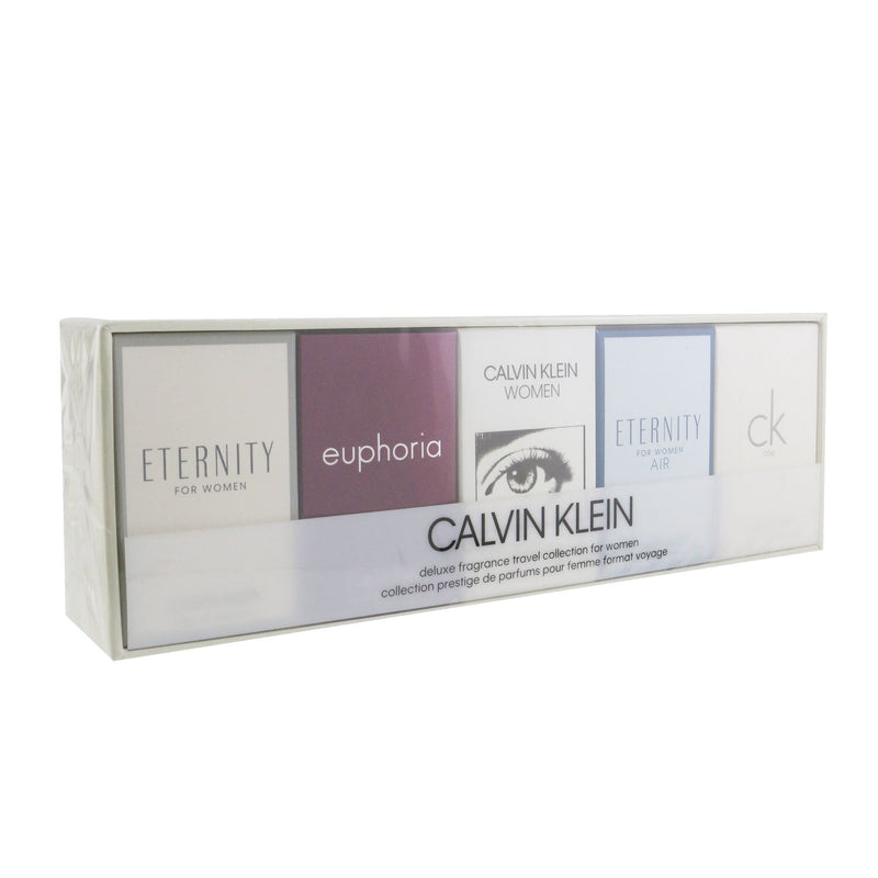 Calvin Klein Miniature Coffret: Eternity Edp 5ml + Euphoria EDP 4ml + Ck Women EDP 5ml + Eternity Air EDP 5ml + Ck One EDT 10ml 