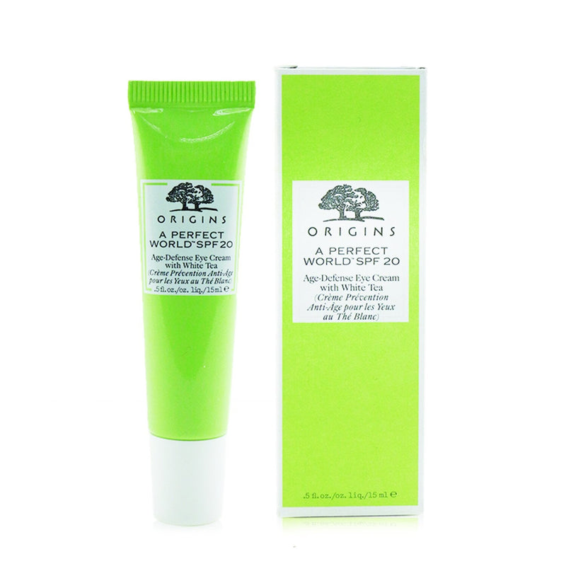 Origins A Perfect World SPF 20 Age-Defense Eye Cream With White Tea 