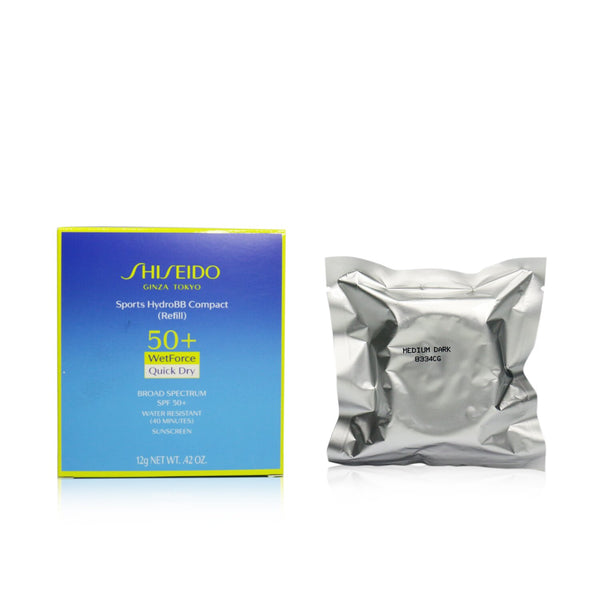 Shiseido Sports HydroBB Compact SPF 50 Refill - # Medium Dark  12g/0.42oz