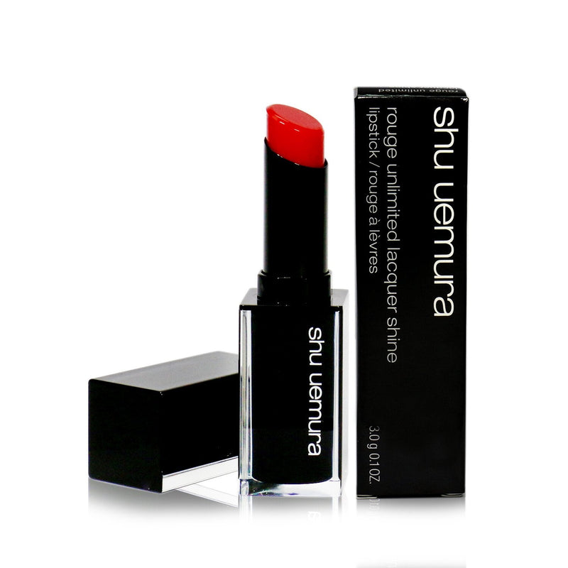 Shu Uemura Rouge Unlimited Lacquer Shine Lipstick - # LS RD 160  3g/0.1oz
