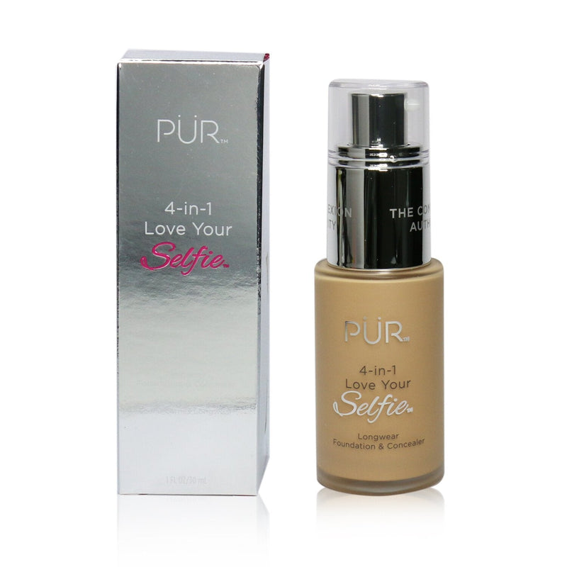 PUR (PurMinerals) 4 in 1 Love Your Selfie Longwear Foundation & Concealer - #LN7 Light Beige (Light Skin With Neutral Undertones)  30ml/1oz